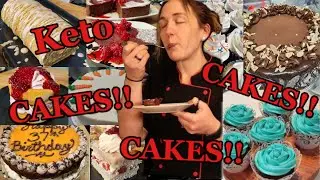 Delicious Cakes for ALL Occasions!- Keto/Low Carb and GF!