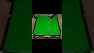 Perry Snooker Incredible Positional Shot
