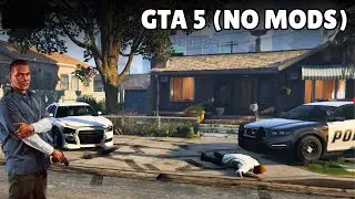 FRANKLIN STEAL CAR II GTA 5 (NO MODS) II GTA 5 GAMPLAY 