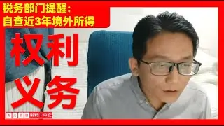 【财经新闻】--税务部门提醒：自查近3年境外所得，，，#西天取经   （2026年1月16日）