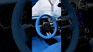 FULL CAR INTERIOR UPHOLSTERY💺🤷&zwj;♂️FOR FORD MUSTANG🏎️😮&zwj;💨 #carhabibi #interiorupholstery #luxury