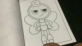 Showing off my dandy’s world coloring book :D