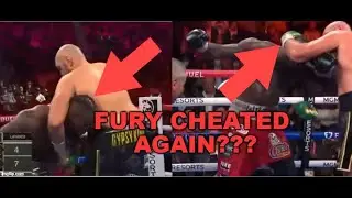 Tyson Fury Headlocks & Head Holding Exposed | Fury Cheated Again?