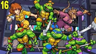 Best Fighting Beatem up Game Teenage Mutant Ninja Turtles Shredders Revenge Wrath of The Lady Ending