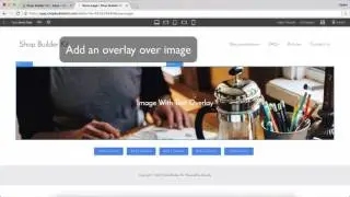 Shop Builder Kit Shopify Tutorial - Image with text overlay