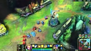 Ezreal vs Ahri mid ranked season 6 patch 6.6