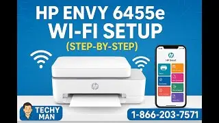 HP Envy 6455e Printer WiFi Setup | Step-by-Step Guide by Techy Man