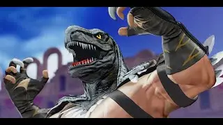 I can't stop playing this character...More King Of Dinosaurs KOF XV