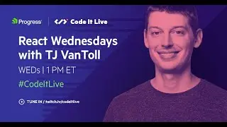 #React Wednesdays - Be a Speaker Conference Call For Papers Registry - w/ Nathan Smith & Cory Webb