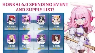 Honkai 6.0 Spending Event and Supply Calendar