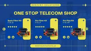 Master Fiber Optic Projects with TEMPO Tools: OTDRs, Fusion Splicers & More ⚡🔧 #telecommunications