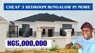 INSIDE N65M LUXURY SMART 3BEDROOMS FULLY DETACHED BUNGALOW FOR SALE IN MOWE, CLOSE TO IKEJA LAGOS