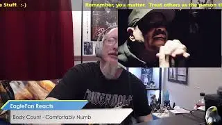 EagleFan Reacts to Comfortably Numb (Cover) by Body Count - It Speaks to Me
