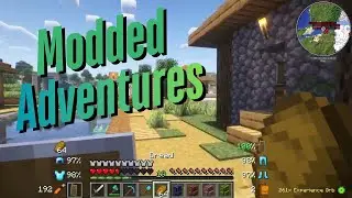 Minecraft Survival: Modded Adventures, Villager Trading & World Crashes