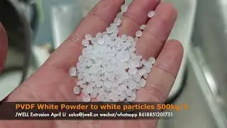 PVDF ｜500kg/h PVDF powder pelletizing line