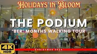 The PODIUM Mall &lsquo;Ber&rsquo; Months Walking Tour | Philippines Christmas 4K HDR
