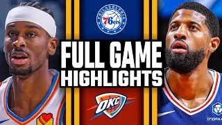 Oklahoma City Thunder vs Phiadelphia 76ers - FULL GAME HIGHLIGHTS | December 28, 2025