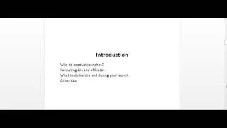 product launch plr