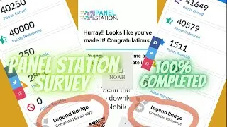 Complete Panel Station Survey Successfully| Panel Station Survey| Complete Survey Easily| Earn Money