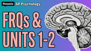 AP Psychology CRAM &ndash; FRQs & Units 1-2 Review