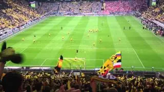 Triumphmarsch - DFL-Supercup 2014 Dortmund - Bayern