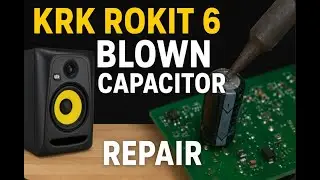 KRK Rokit 6 G2 Loud Buzzing Diagnosis + Repair | The Amplified Bench