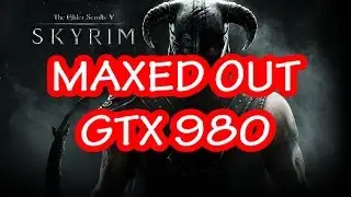 The Elder Scrolls Skyrim MAXED OUT GTX 980 FPS Performance Test
