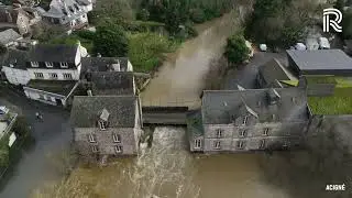 Inondations en Ille-et-Vilaine : des images spectaculaires des crues dans la m&eacute;tropole rennaise