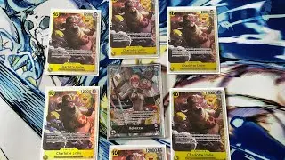 Rebecca tips against yellow -One Piece TCG