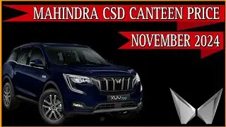 Mahindra CSD Canteen Price November 2024 | Thar CSD Price 2024 | Scorpio CSD Price 2024 | CSD Cars