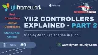 Yii2 REST Controller & ActiveController Explained | REST API Development in Yii2 Hindi | Tutorial 9