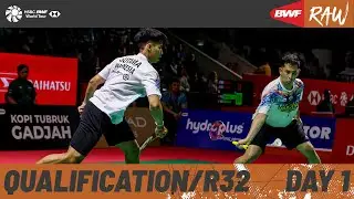 DAIHATSU Indonesia Masters 2026 | Day 1 | Court 1 | Qualification/Round of 32