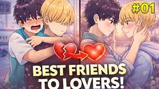 [𝗕𝗟] I like you | High school BL manga | Friends to lovers | Chapter - 1| Hindi explains | 