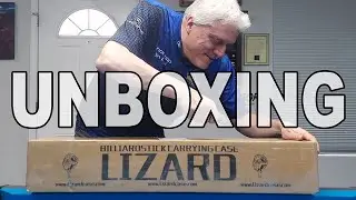 Product Review Unboxing - Lizard Leather Cue Case - Commentary