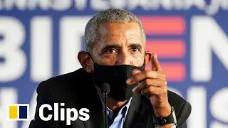 &lsquo;They would have called me Beijing Barry&rsquo;: Obama taunts Trump about Chinese bank account