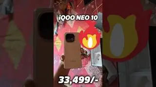 iQOO Neo 10 Unboxing 😍 Better deal on Republic day #iqooneo10 #flagship #techpokeshorts