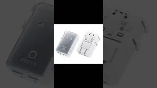 Anker Nano Travel Adapter, 5-Port Power
