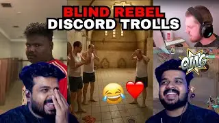 BLIND REBEL DISCORD TROLLS😂❤️#blindrebel #reaction #eaglegaming #tva #diosgang