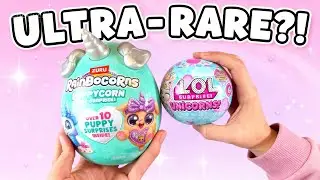 LOL Surprise! Unicorns 🦄 + ZURU Rainbocorns Bunnycorn 🥚 | УЛЬТРА-РЕДКАЯ?! Распаковка