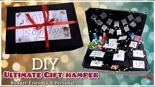 :🎁 Подарочная корзина на день рождения своими руками 🎉 | Эстетичный и персонализированный сюрприз...