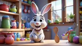 The Bunny&rsquo;s Carrot Cake Surprise 🐰🥕🎂 | Learn Food Names & Counting | Fun Preschool Learning for Kids