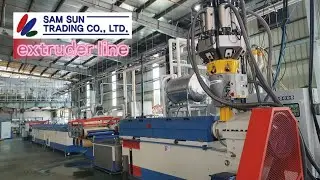 [4K] PP Danline 120mm screw Extruder for rope