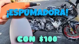 Como hacer una espumadora casera sin usar hidrolavadora