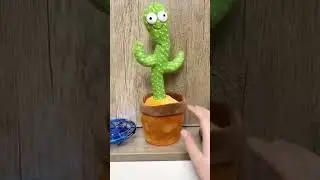 CASE CREATION Dancing Cactus Talking Toy Kids Plush Electronic Toys Baby Singing Wriggle Recording