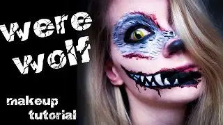 Werewolf MAKEUP Mid-transformation tutorial