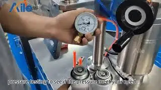 Butane Gas Cartridge Filling Machine  Semi Automatic Gas Filler for Portable Stoves