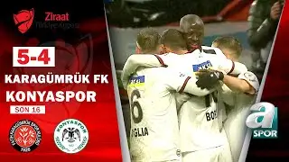 Karagümrük FK 5 - 4 Konyaspor (Ziraat Türkiye Kupası Son 16 Turu)