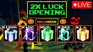 X2 LUCK: OPENING ALL MY PRESENTS  🎃 (Five Nights TD)