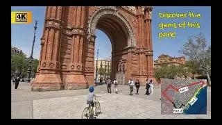 Biking through Barcelona (Olympic Port to Arco de Triunfo)