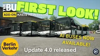 AI BUSES in HEINSBERG MAP!? | FIRST LOOK | The Bus